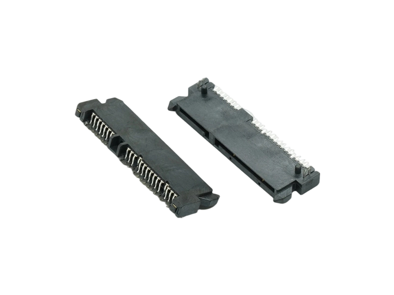 SATA 7+15P 板上3.5 SMT 